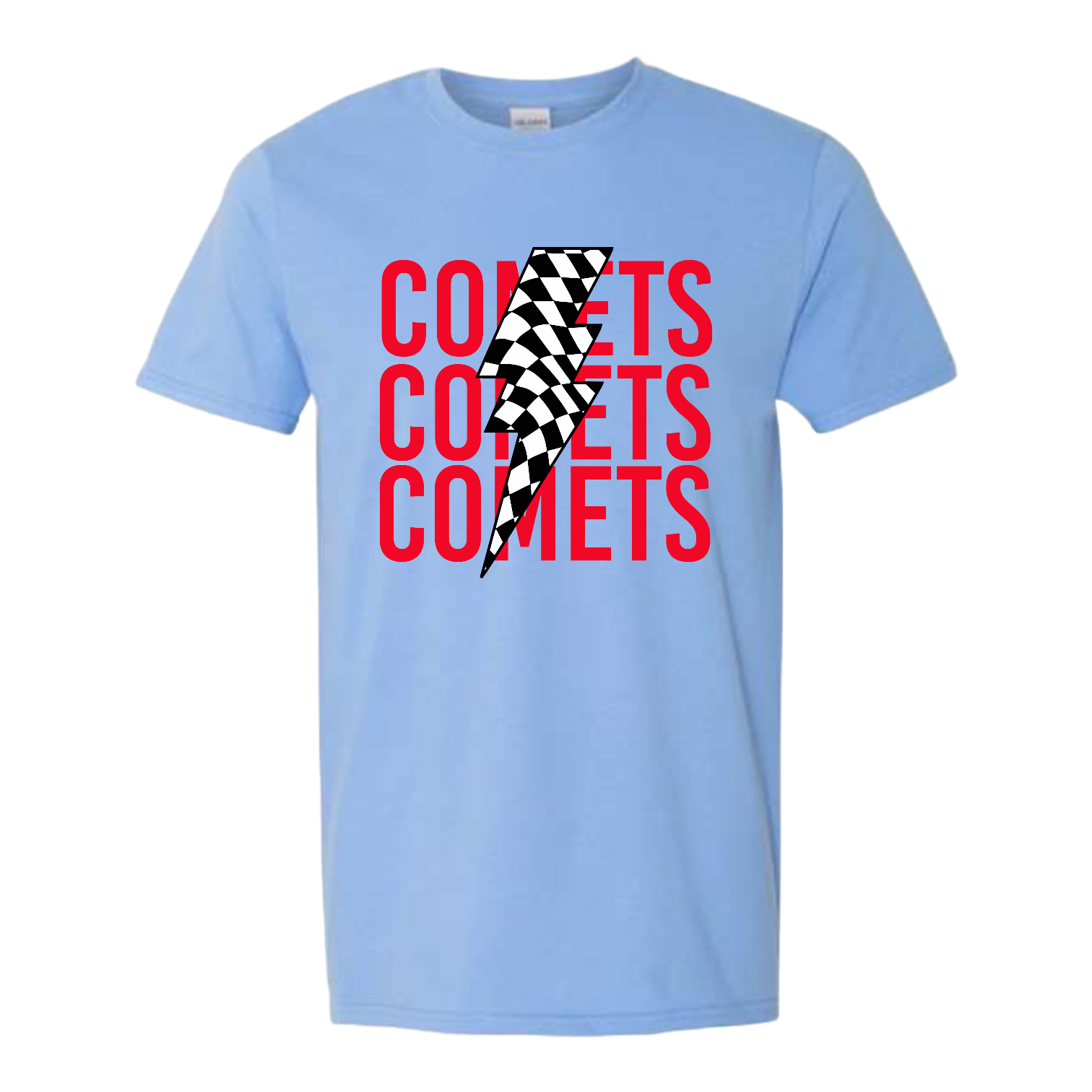 NSMS 6 Short Sleeve (Columbia Blue) Advertise IT